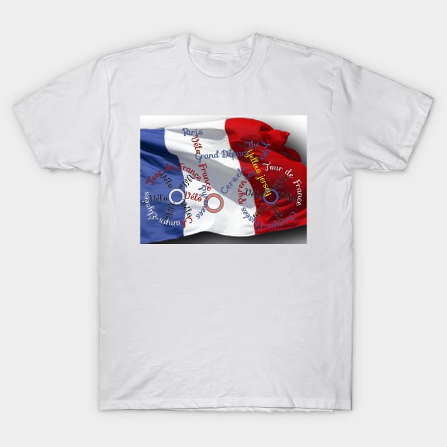 "Cycling Symphony: The Tour de France Overture T-Shirt by PaulGi